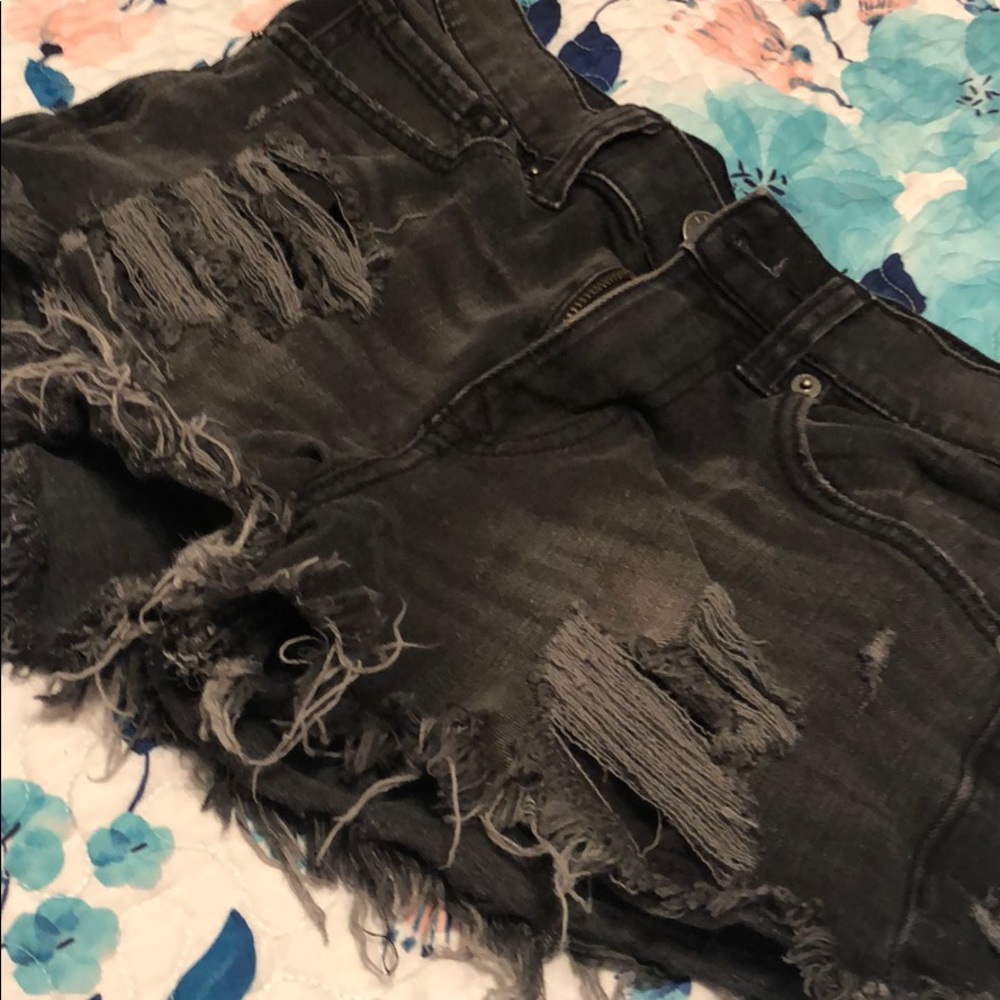 Black shorts